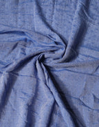 Dolce & Gabbana Blue Lace Stole Cotton Neck Wrap Shawl Scarf - Zeiniez