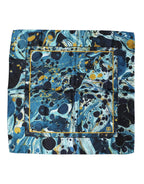 Dolce & Gabbana Multicolor Marble Square Foulard Scarf - Zeiniez