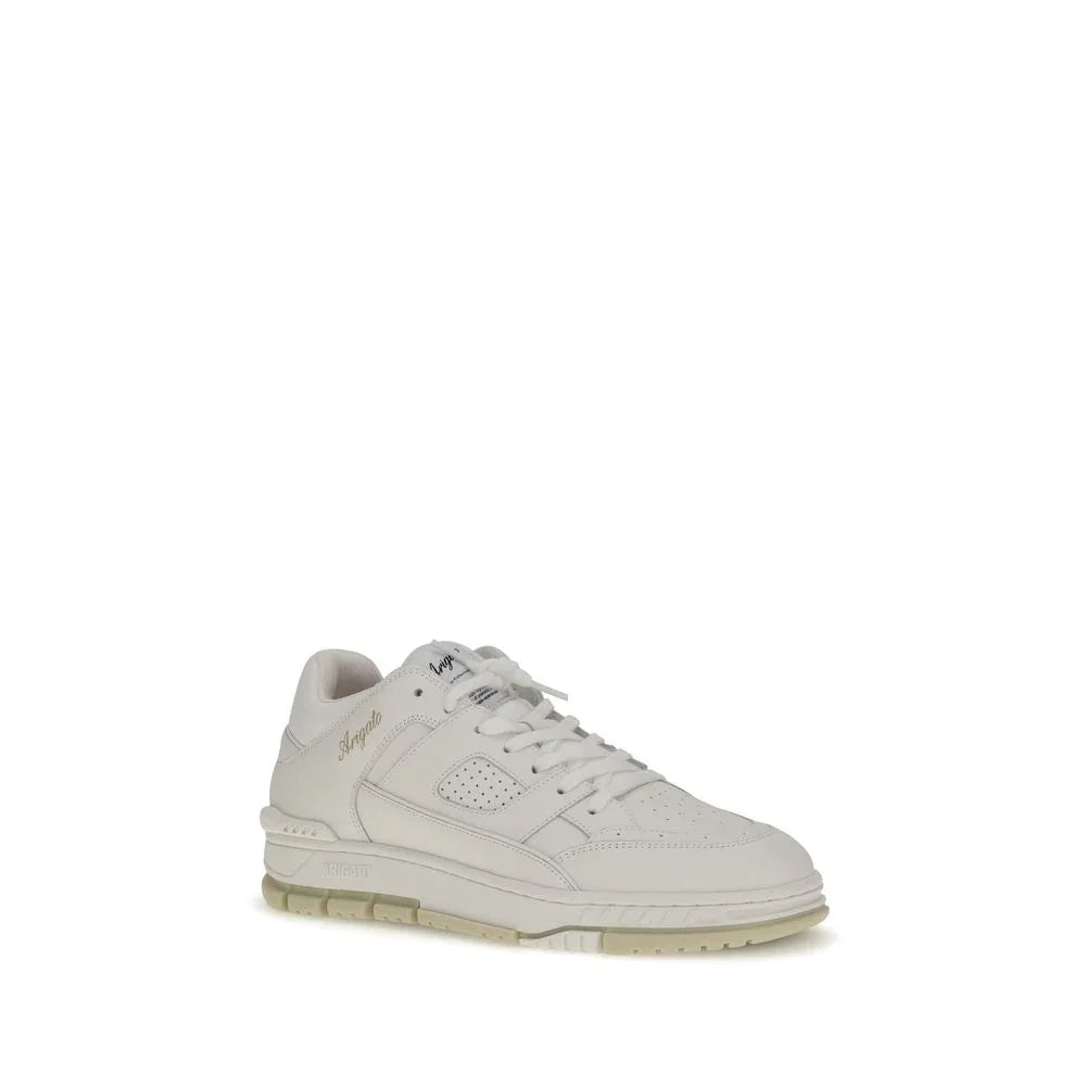 Axel Arigato White Calf Leather Bos Taurus Low Top Sneakers - Zeiniez