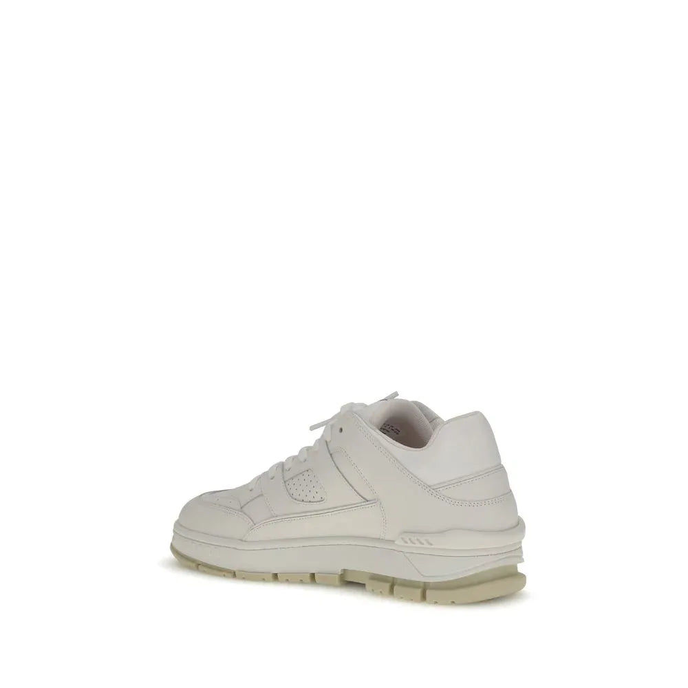 Axel Arigato White Calf Leather Bos Taurus Low Top Sneakers - Zeiniez