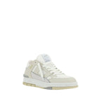 Axel Arigato White Calf Leather Bos Taurus Low Top Sneakers - Zeiniez
