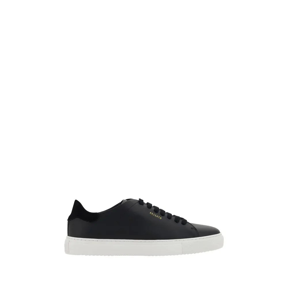 Axel Arigato Black Calf Leather Bos Taurus Low Top Sneakers - Zeiniez