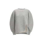 The Attico Gray Cotton Sweatshirt - Zeiniez