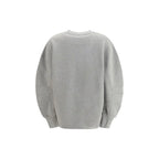 The Attico Gray Cotton Sweatshirt - Zeiniez