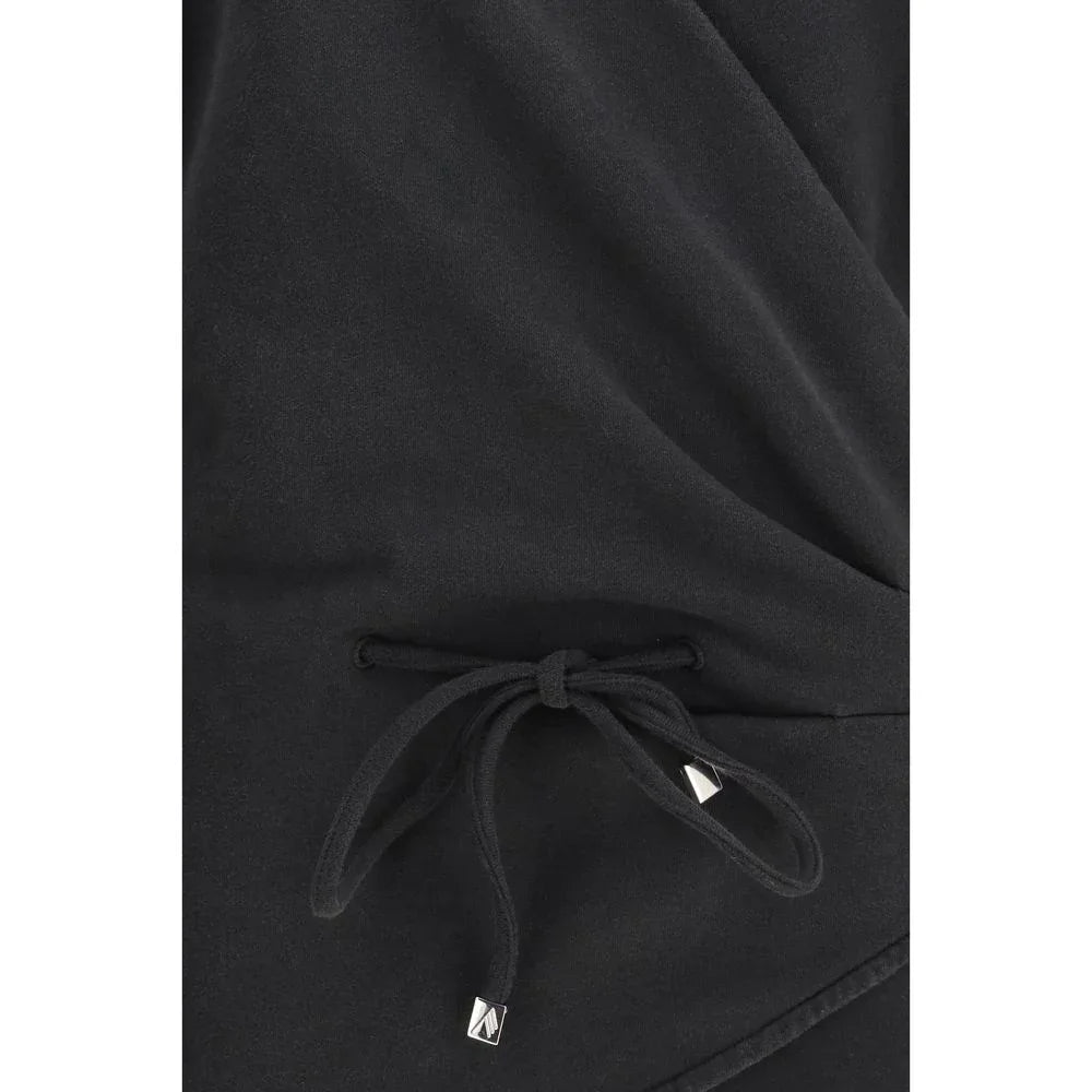 The Attico Black Cotton Casual Dress - Zeiniez