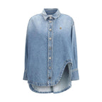 The Attico Blue Denim Shirt - Zeiniez