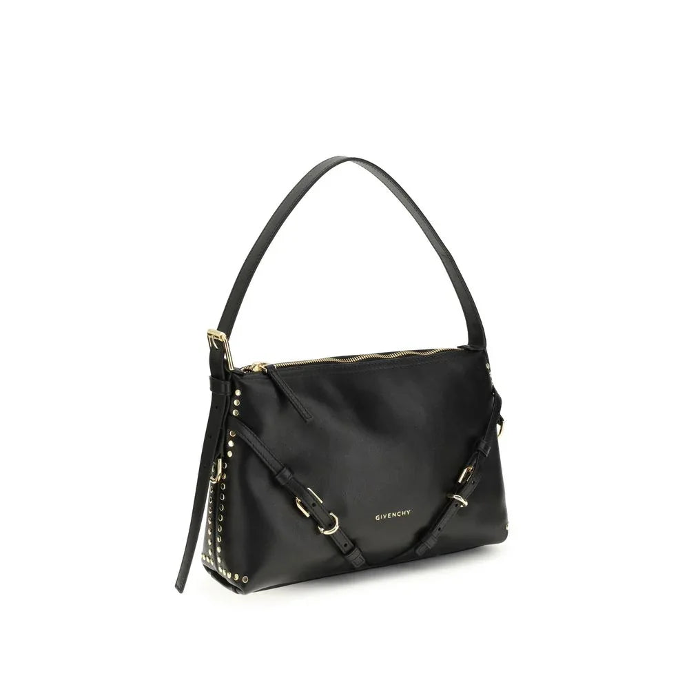 Givenchy Black Calf Leather Bos Taurus Shoulder Bag - Zeiniez