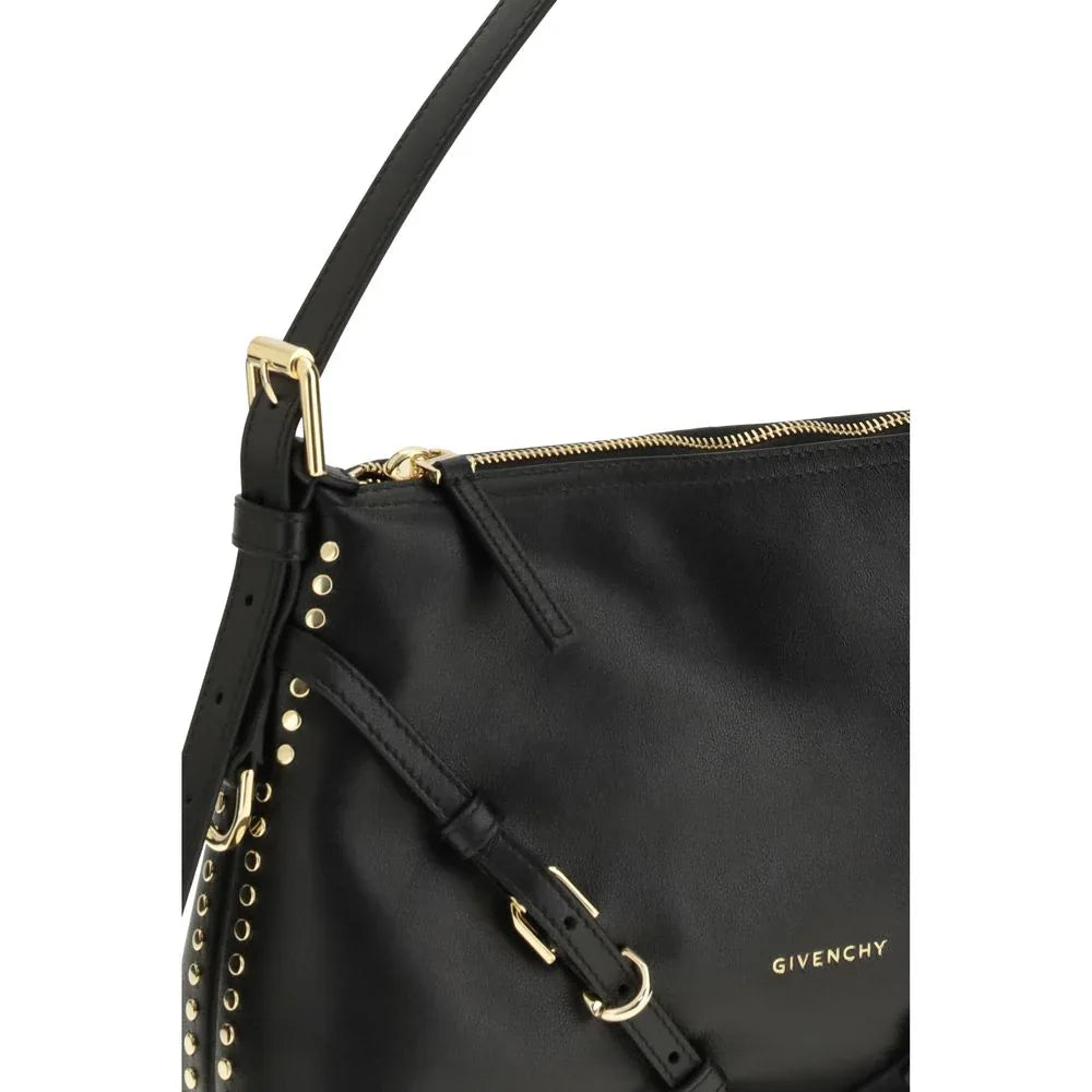 Givenchy Black Calf Leather Bos Taurus Shoulder Bag - Zeiniez