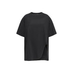The Attico Black Cotton T-Shirt - Zeiniez