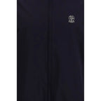 Brunello Cucinelli Blue Polyamide Shell Jacket - Zeiniez