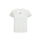 MM6 White Cotton T-Shirt - Zeiniez