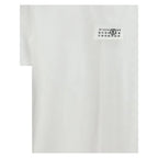 MM6 White Cotton T-Shirt - Zeiniez