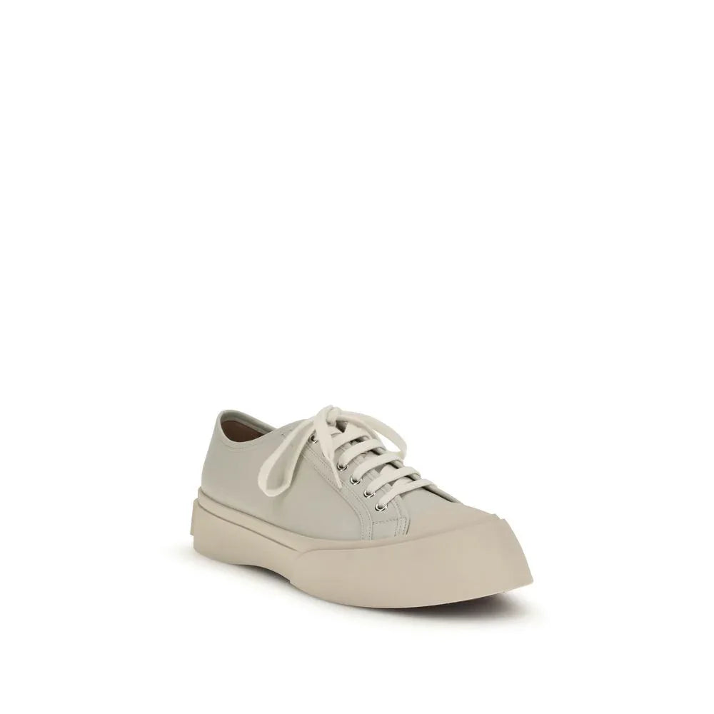 Marni White Napa Leather / Calf Bos Taurus Sneakers - Zeiniez