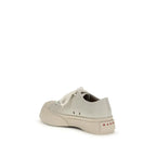 Marni White Napa Leather / Calf Bos Taurus Sneakers - Zeiniez