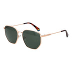 Polaroid Rose Gold Metal Sunglasses - Zeiniez