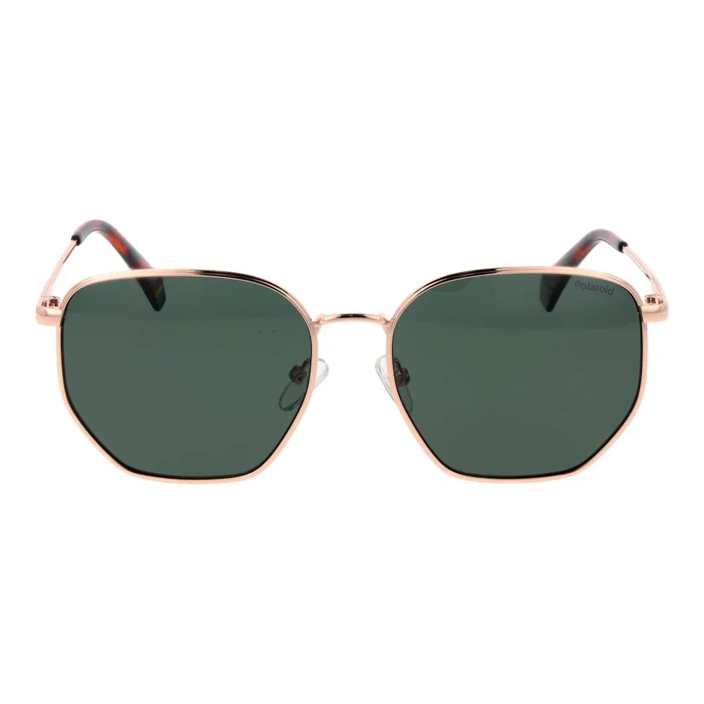 Polaroid Rose Gold Metal Sunglasses - Zeiniez