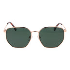 Polaroid Rose Gold Metal Sunglasses - Zeiniez