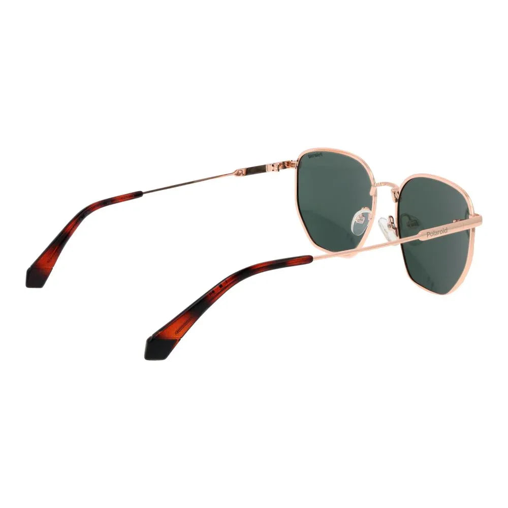 Polaroid Rose Gold Metal Sunglasses - Zeiniez