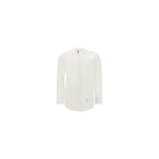 Thom Browne White Cotton Dress Shirt - Zeiniez