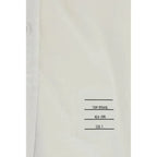 Thom Browne White Cotton Dress Shirt - Zeiniez