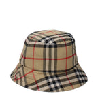 Burberry Beige Cotton Bucket Hat - Zeiniez