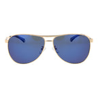 Polaroid Gold Stainless Steel Sunglasses