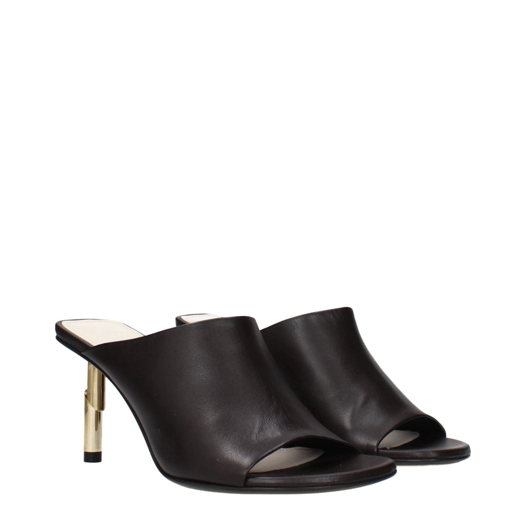 Lanvin Black Leather High Heel Pumps