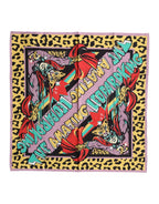 Dolce & Gabbana Multicolor Cartoon Square Foulard Scarf - Zeiniez