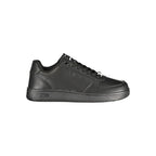 Gas Black Polyurethane Women Sneaker - Zeiniez