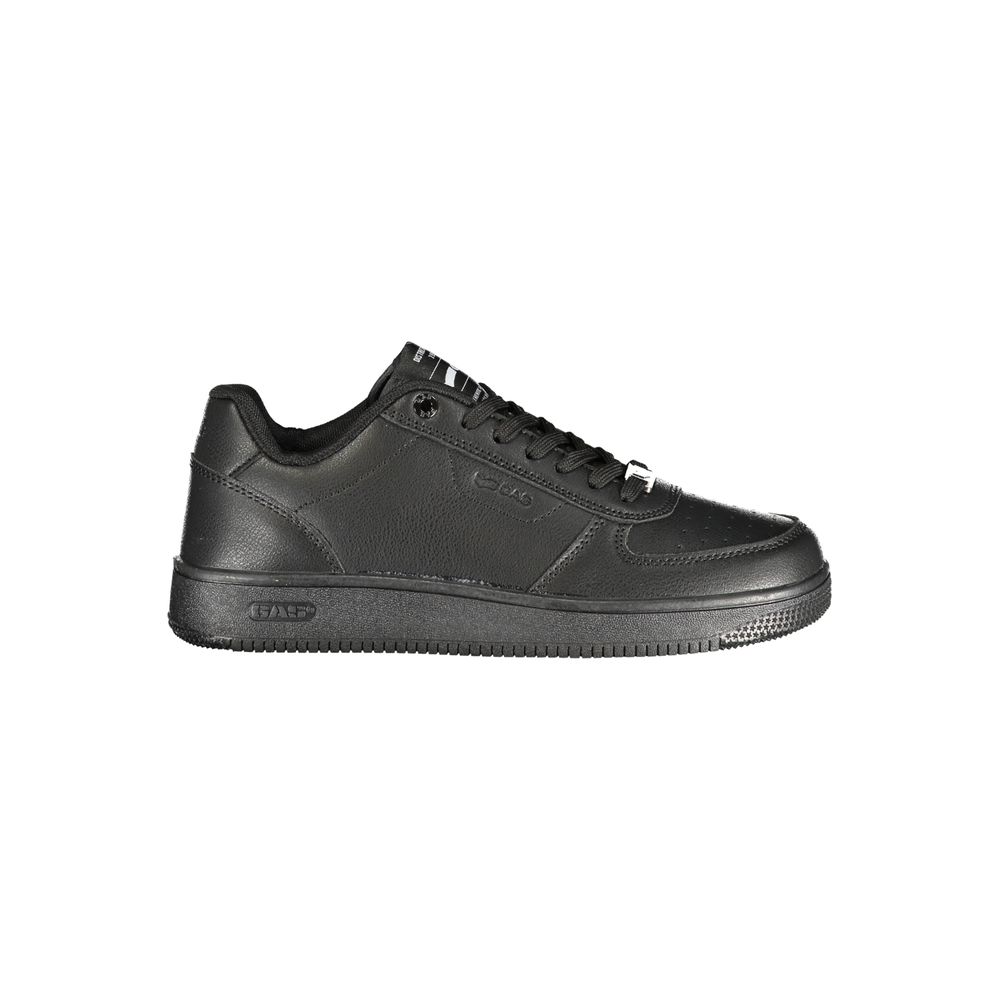 Gas Black Polyurethane Women Sneaker - Zeiniez