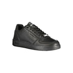 Gas Black Polyurethane Women Sneaker - Zeiniez