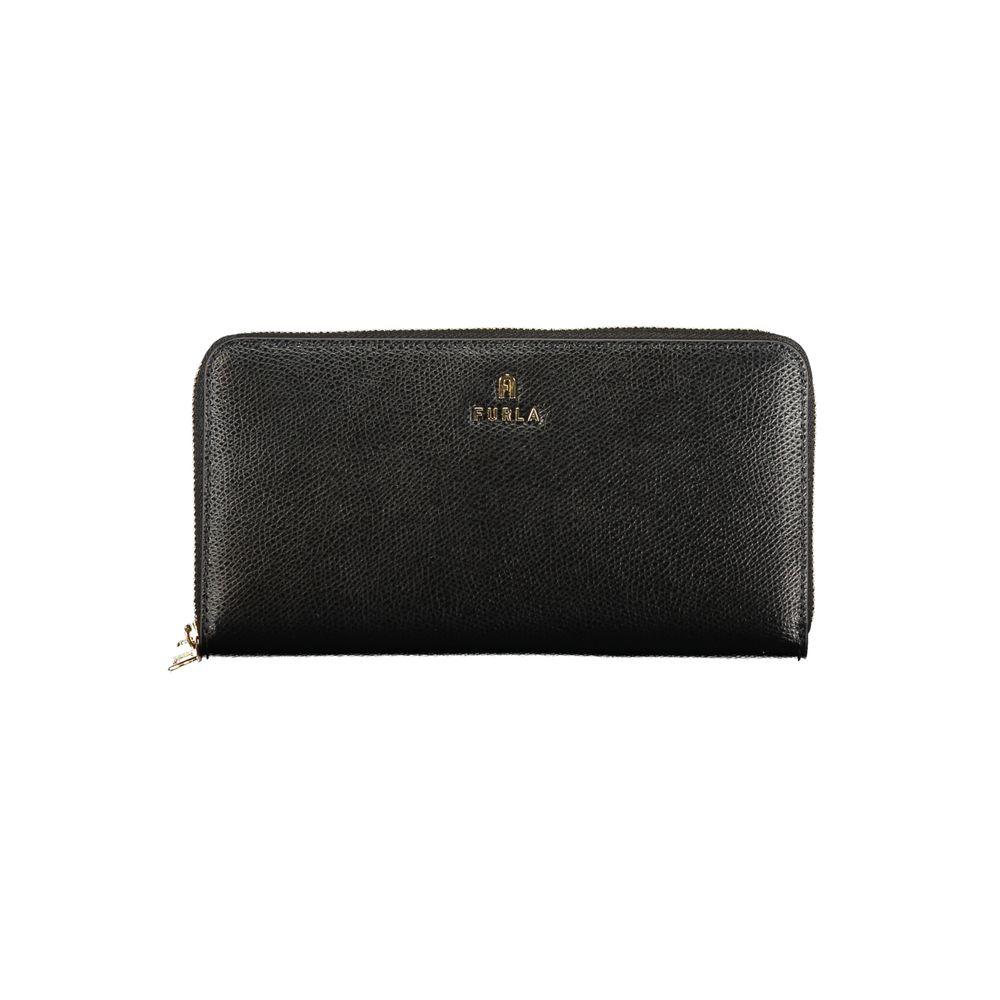 Furla Nero Leather Women Wallet - Zeiniez