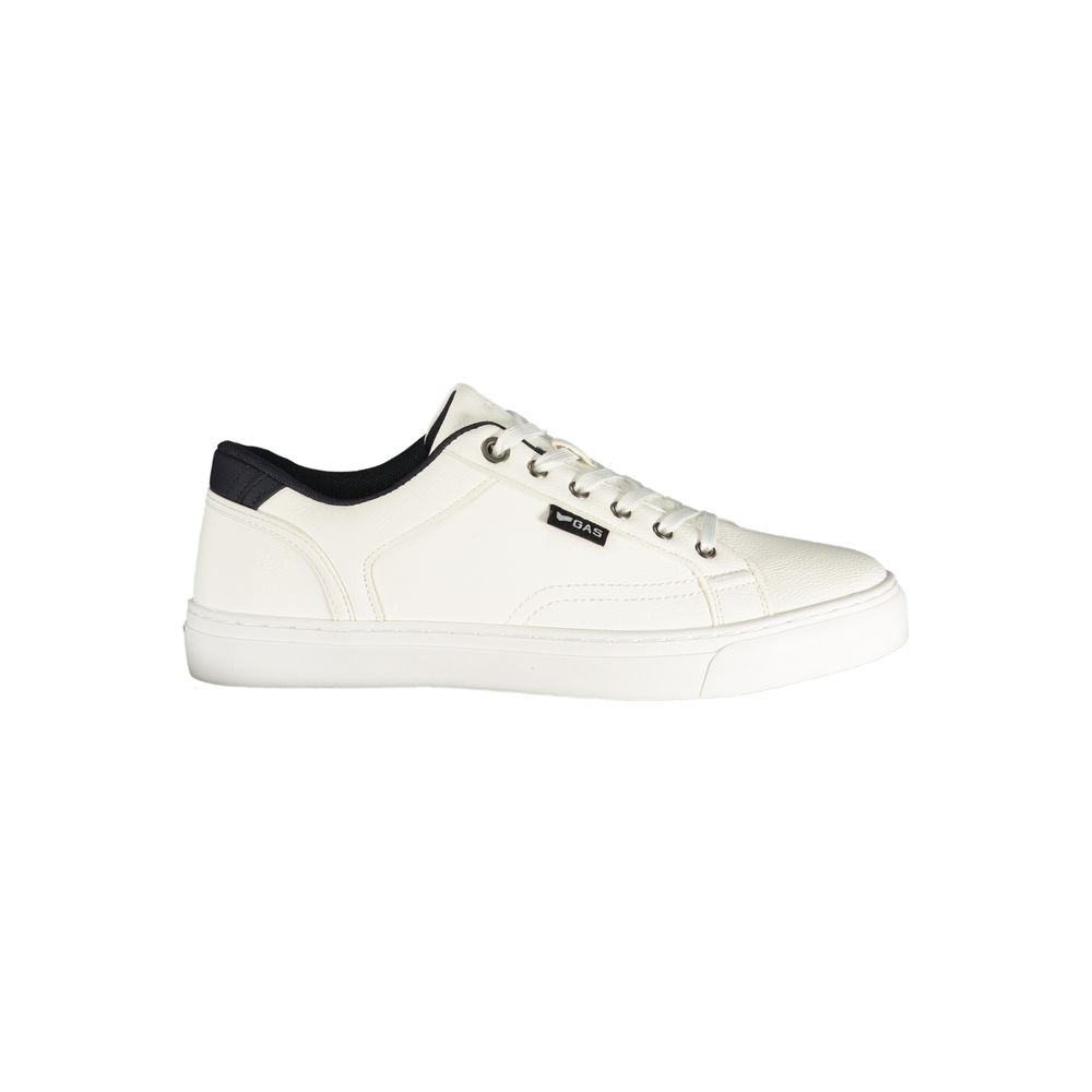 Gas Bianco Polyurethane Men Sneaker Gas