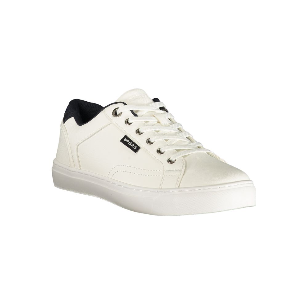 Gas Bianco Polyurethane Men Sneaker Gas