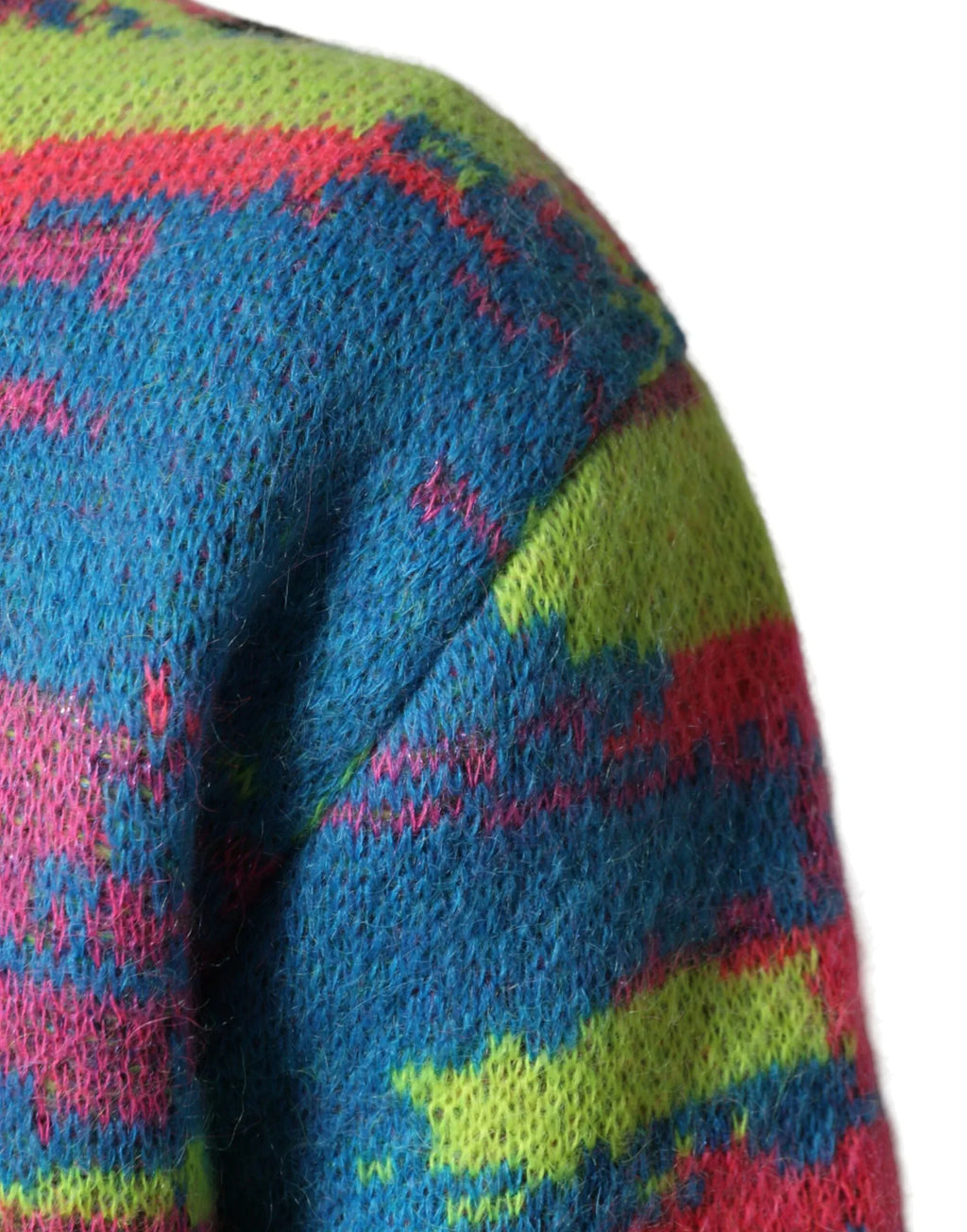 Dolce & Gabbana Multicolor Men Crew Neck Pullover Sweater - Zeiniez