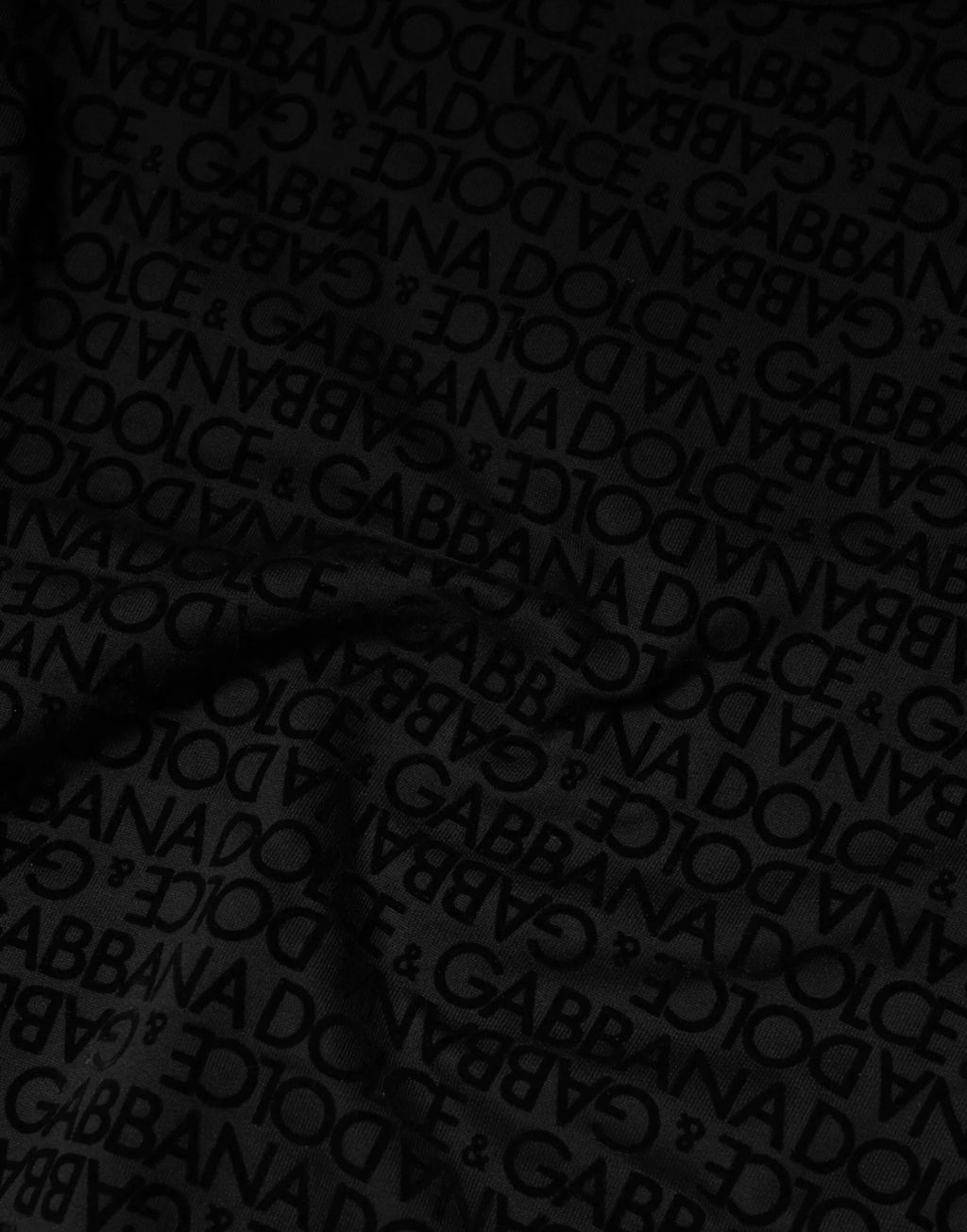 Dolce & Gabbana Black Monogram Crew Neck Sweatshirt Sweater - Zeiniez