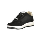 Gas Black Polyurethane Women Sneaker - Zeiniez