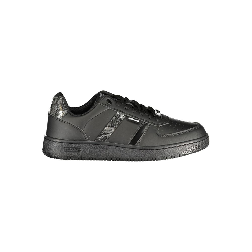 Gas Black Polyurethane Women's Sneaker - Zeiniez
