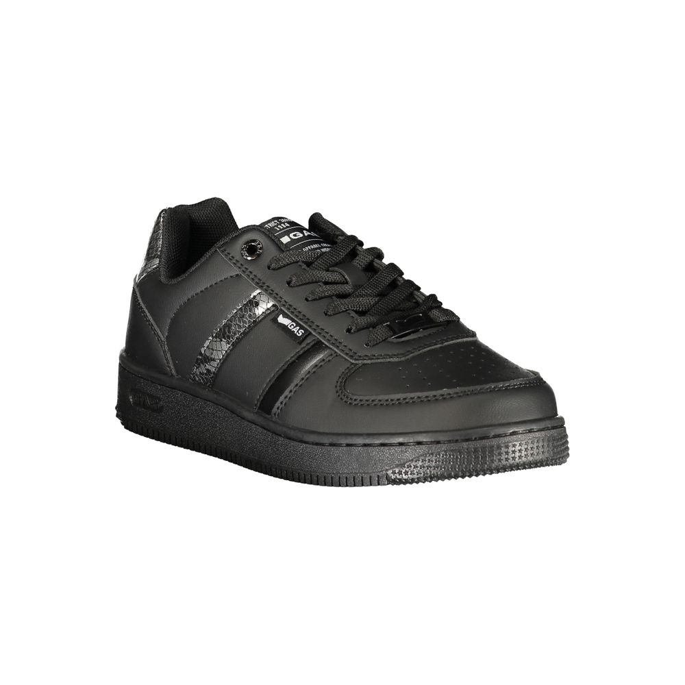 Gas Black Polyurethane Women's Sneaker - Zeiniez
