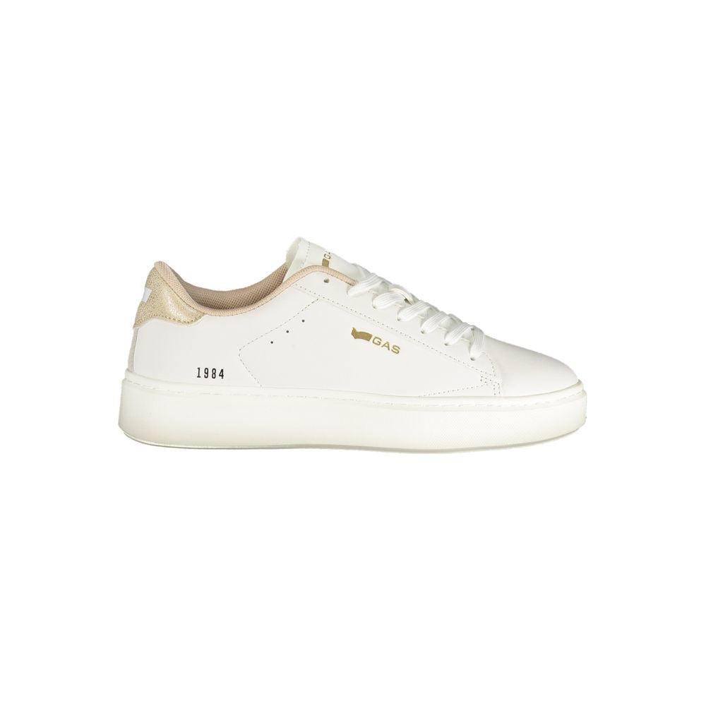 Gas Bianco Polyurethane Women Sneaker - Zeiniez