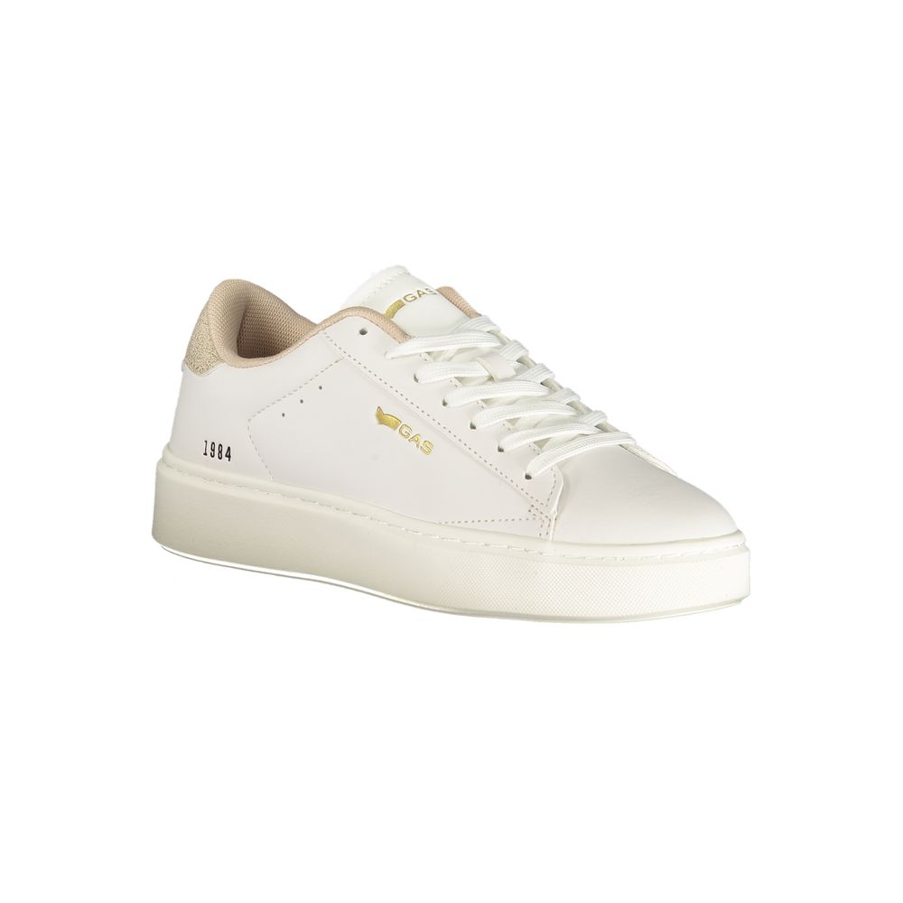 Gas Bianco Polyurethane Women Sneaker - Zeiniez