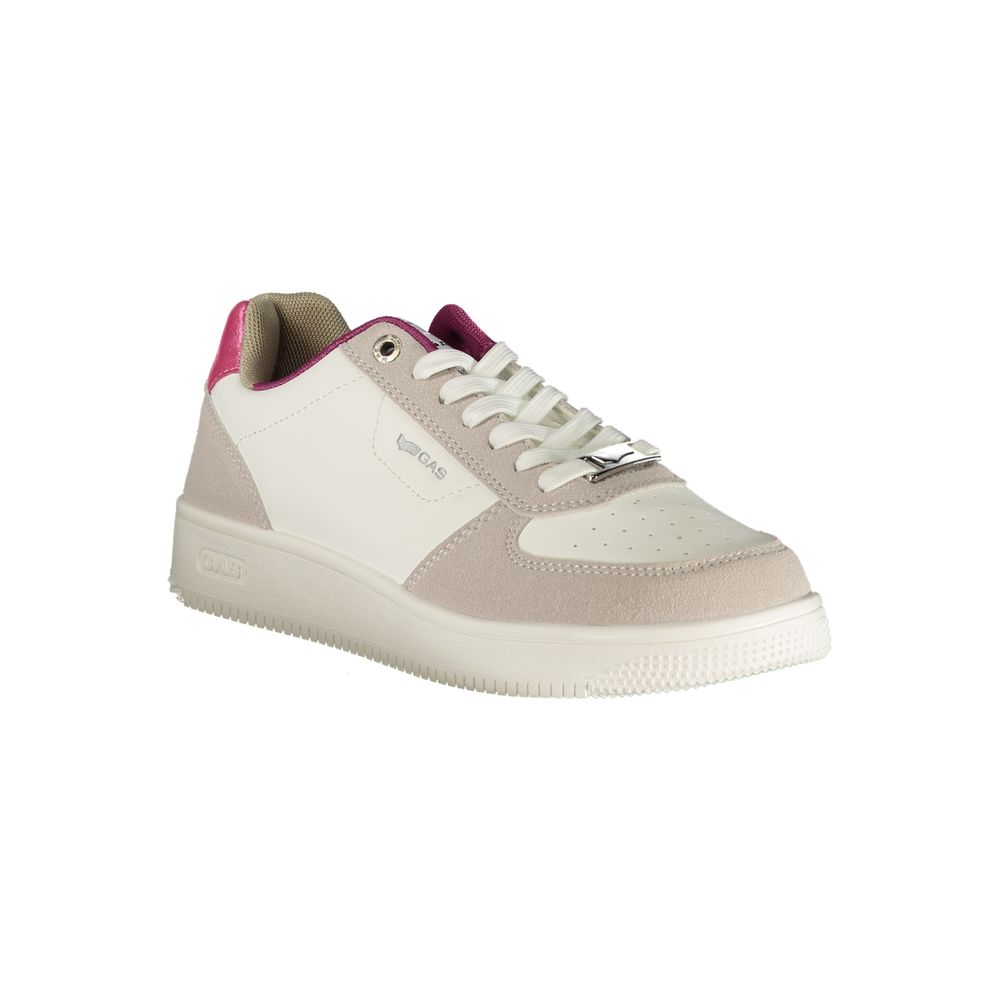 Gas Bianco Poliuretano Women Sneaker - Zeiniez