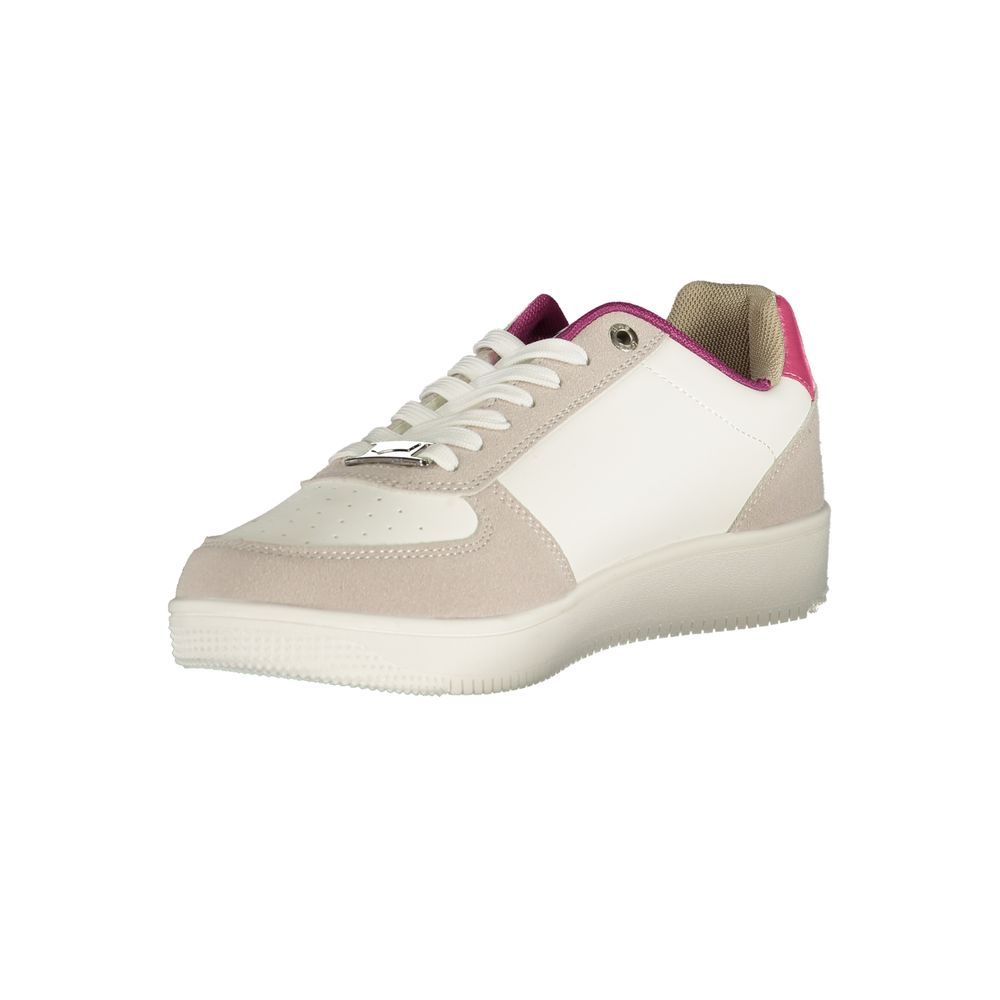 Gas Bianco Poliuretano Women Sneaker - Zeiniez