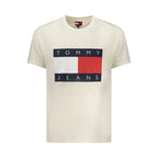 Tommy Hilfiger Bianco Cotton Mens T-Shirt - Zeiniez
