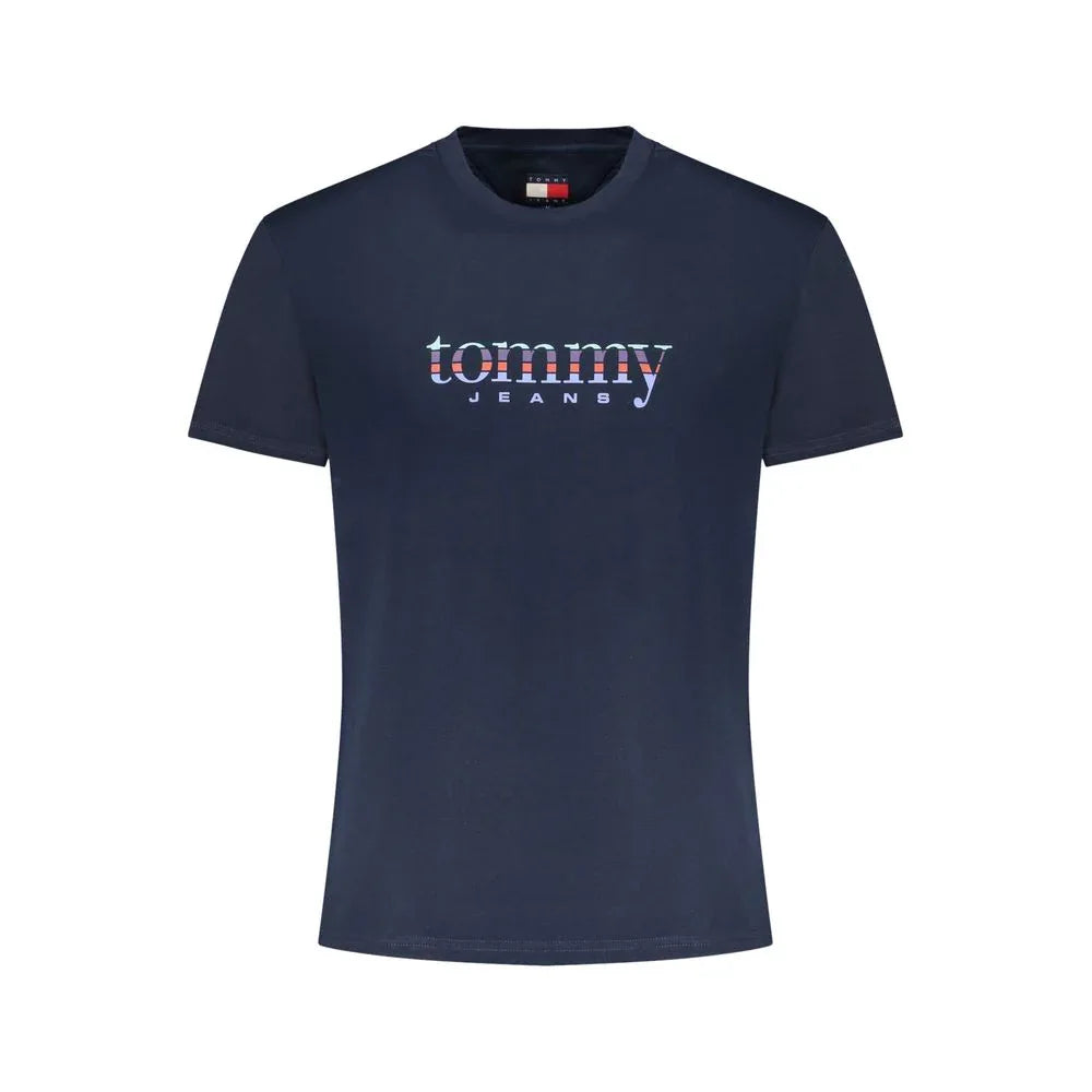Tommy Hilfiger Blue Cotton Men T-Shirt - Zeiniez