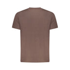 Tommy Hilfiger Brown Cotton Men's T-Shirt