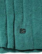 Dolce & Gabbana Dark Green Cotton Blend Men Crew Neck T-shirt - Zeiniez