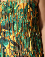 Dolce & Gabbana Multicolor Tropical Print Fringe Maxi Dress - Zeiniez