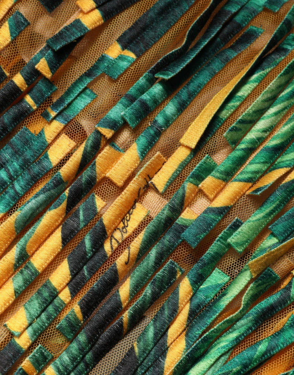 Dolce & Gabbana Multicolor Tropical Print Fringe Maxi Dress - Zeiniez
