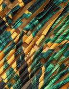 Dolce & Gabbana Multicolor Tropical Print Fringe Maxi Dress - Zeiniez